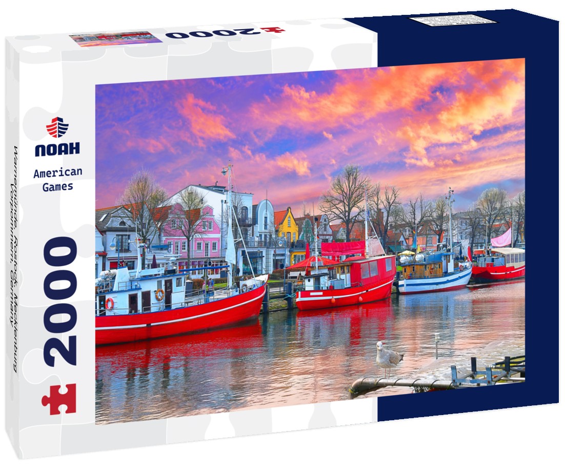 Noah Jigsaw Puzzle Warnemünde, Rostock, Mecklenburg-Vorpommern, Germany 2000 pieces