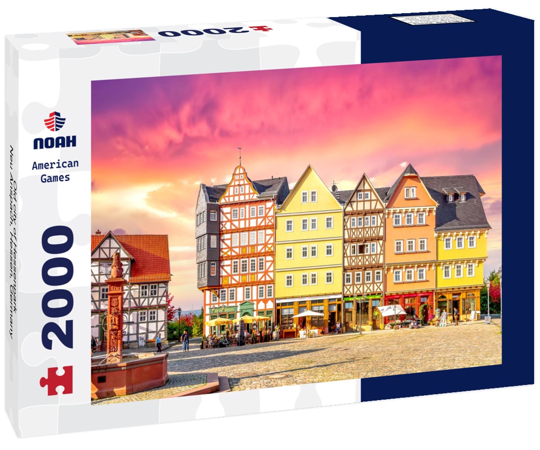 Noah Jigsaw Puzzle Old city of Hessenpark,Neu Anspach, Hessen, Germany 2000 pieces