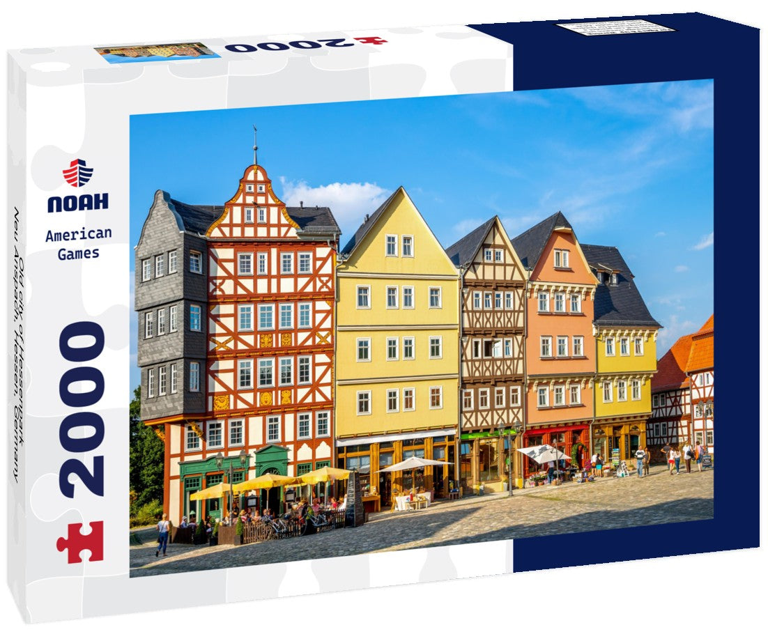 Noah Jigsaw Puzzle Old city of Hessenpark,Neu Anspach, Hessen, Germany 2000 pieces