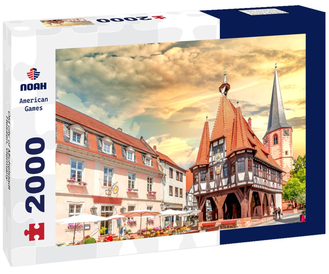 Noah Jigsaw Puzzle Old city of Michelstadt, Hessen, Germany 2000 pieces