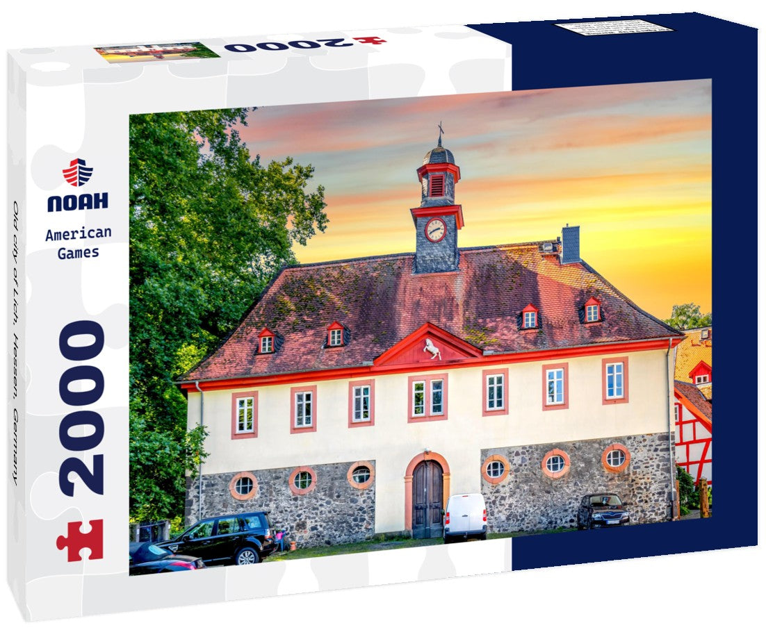 Noah Jigsaw Puzzle Old city of Lich, Hessen, Germany 2000 pieces