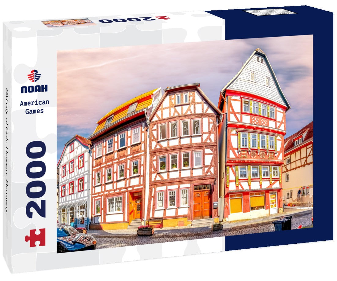 Noah Jigsaw Puzzle Old city of Lich, Hessen, Germany 2000 pieces