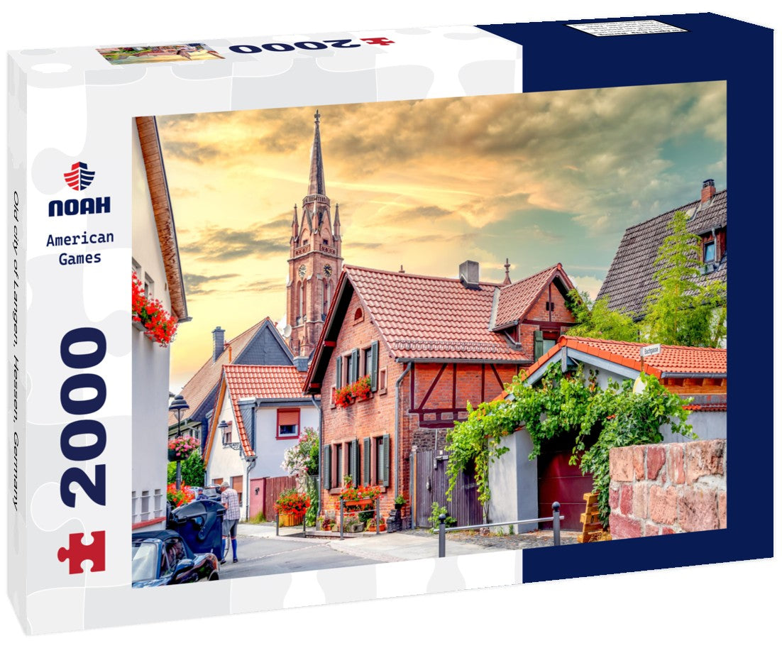Noah Jigsaw Puzzle Old city of Langen, Hessen, Germany 2000 pieces