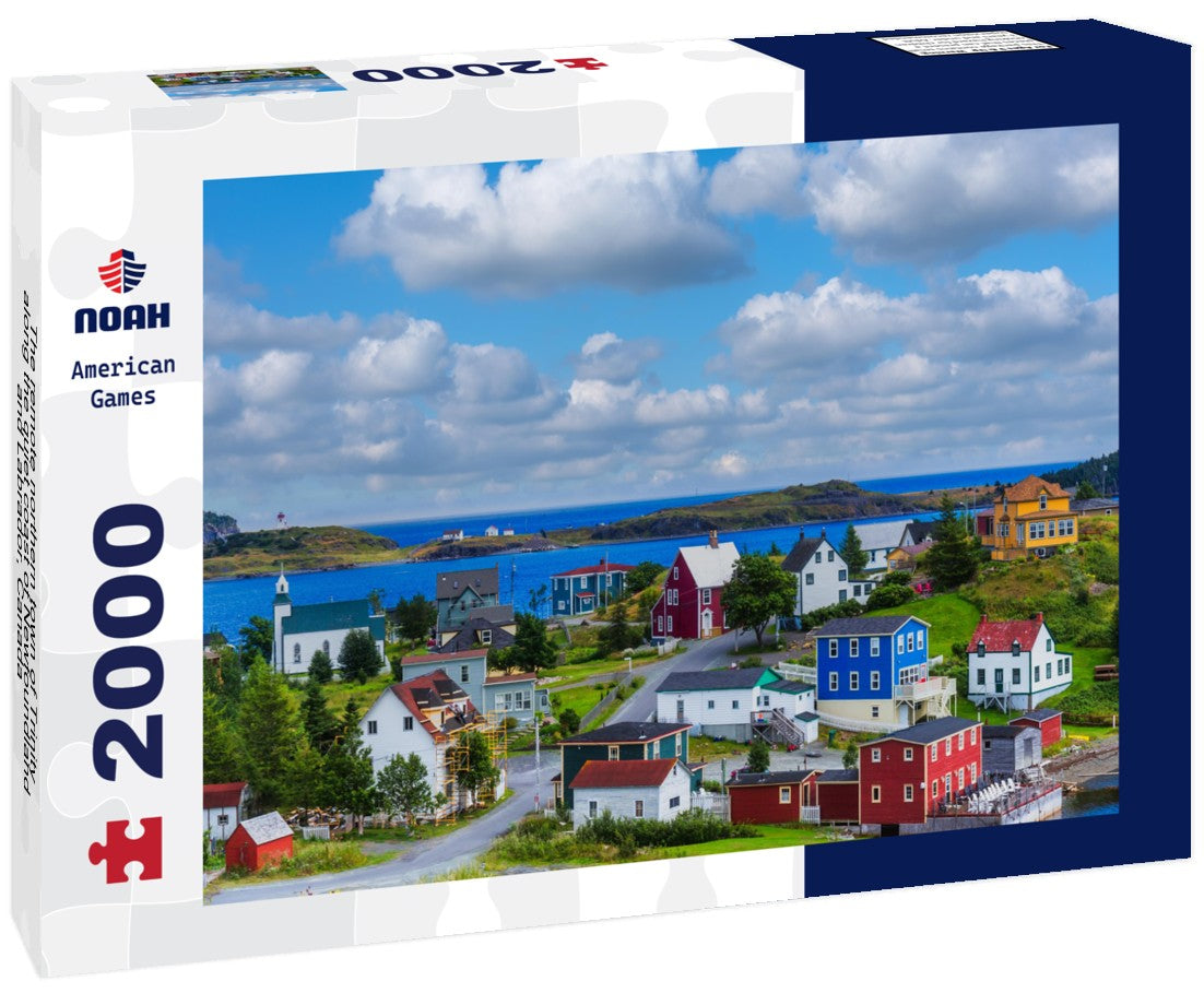 Noah Jigsaw Puzzle The remote northern town of Trinity, along the quiet coast of Newfoundland and Labrador, Canada 2000 pieces