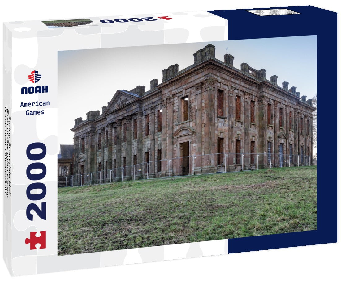 Noah Jigsaw Puzzle Sutton Scarsdale Hall - Ruin of Georgian stately home near Chesterfield 2000 pieces