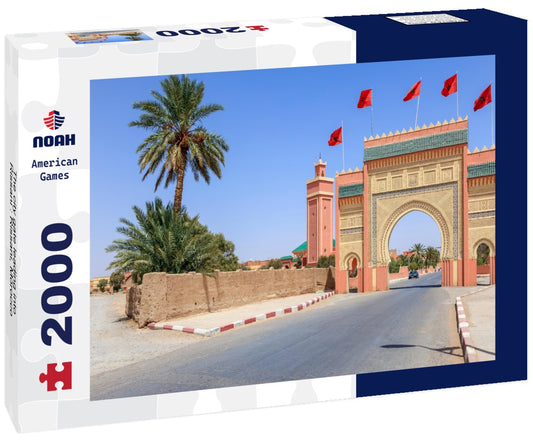 Noah Jigsaw Puzzle The city gate leading into Rissani : Rissani, Morocco 2000 pieces