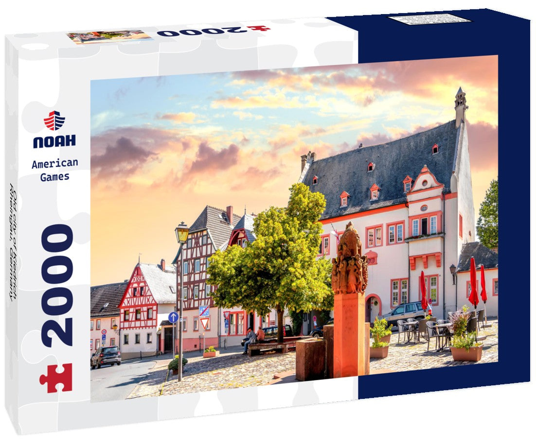 Noah Jigsaw Puzzle Old city of Kiedrich, Rheingau, Germany 2000 pieces