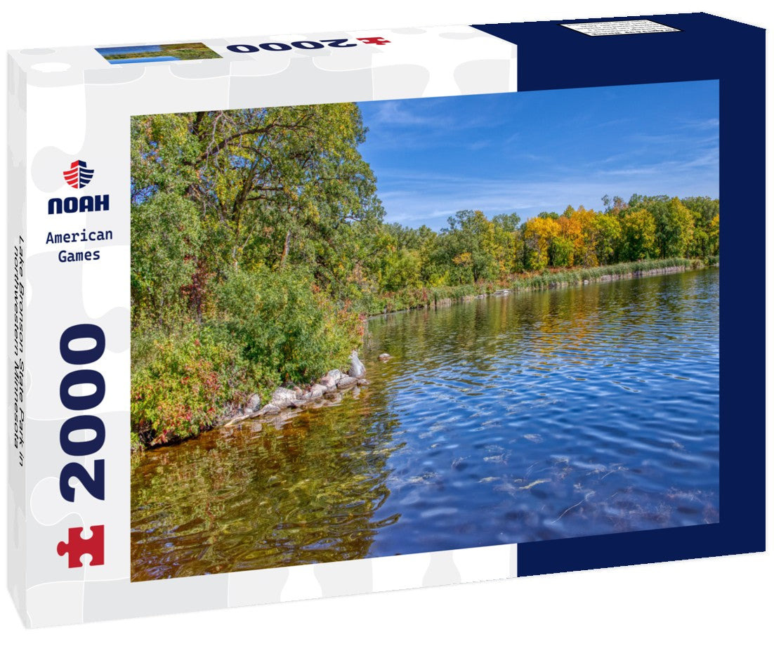 Noah Jigsaw Puzzle Lake Bronson State Park in northwestern Minnesota 2000 pieces