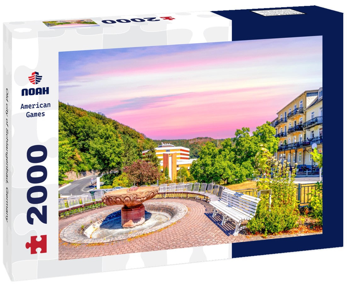 Noah Jigsaw Puzzle Old city of Schlangenbad, Germany 2000 pieces
