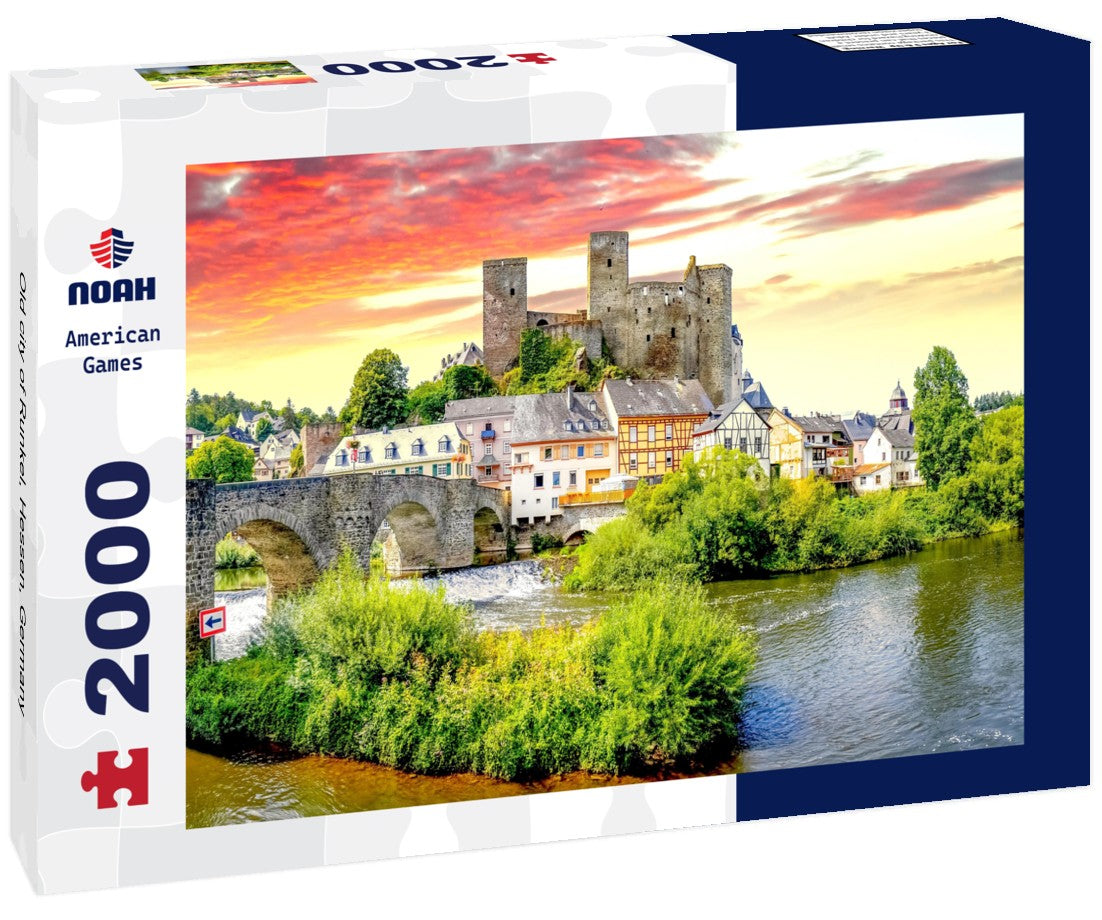 Noah Jigsaw Puzzle Old city of Runkel, Hessen, Germany 2000 pieces