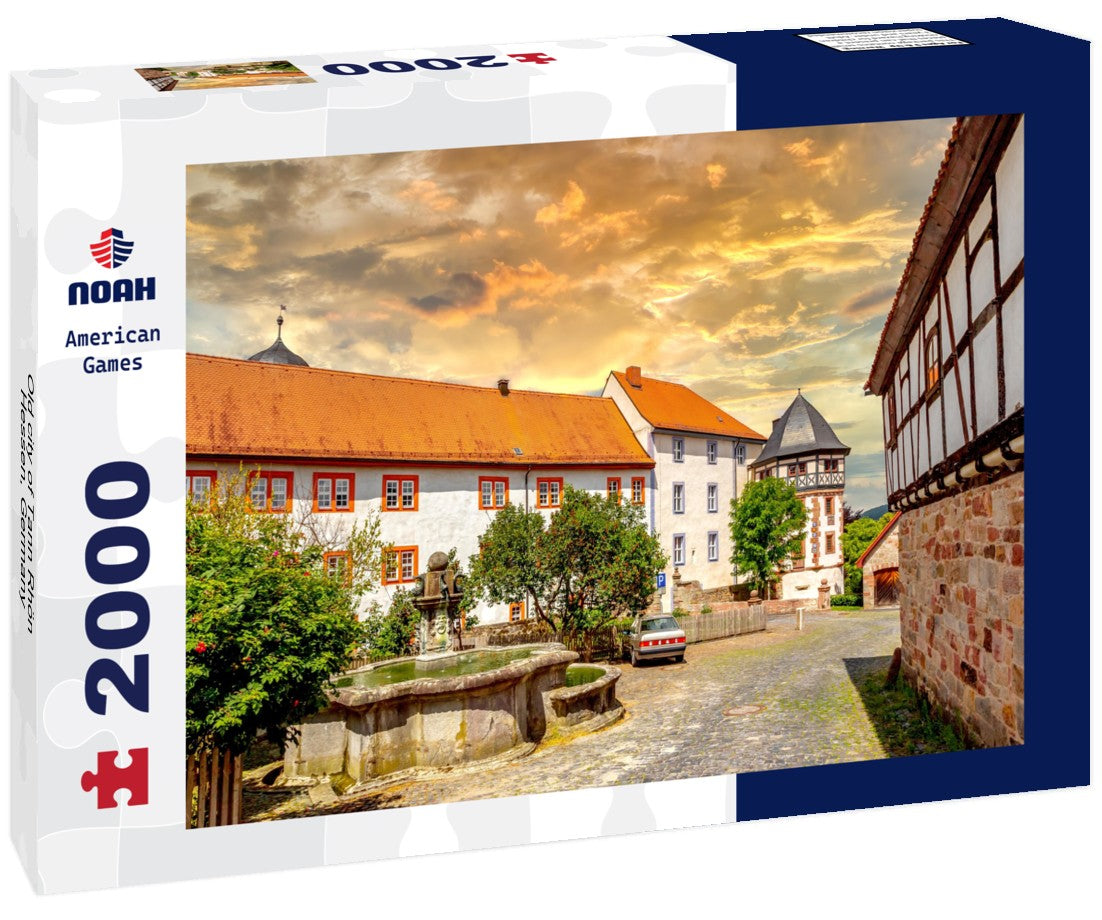 Noah Jigsaw Puzzle Old city of Tann Rhön, Hessen, Germany 2000 pieces
