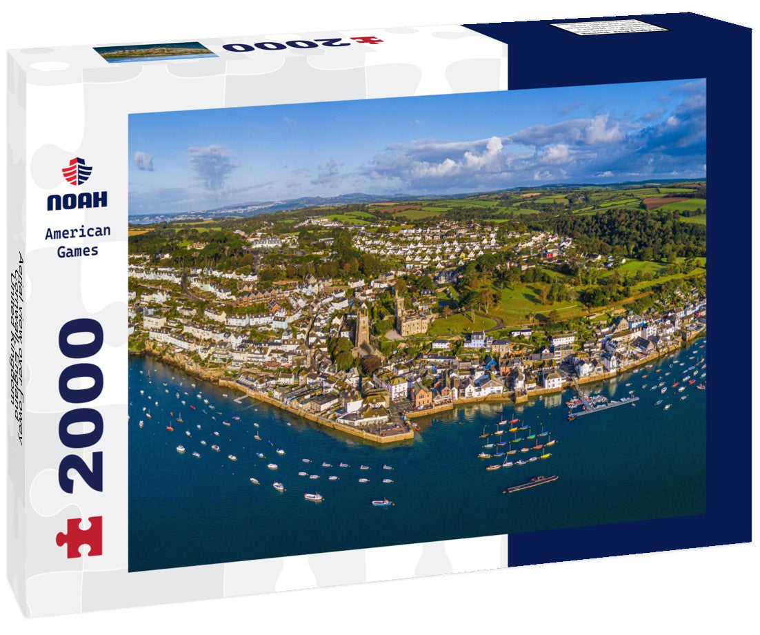 Noah Jigsaw Puzzle Aerial view over Fowey, Cornwall, England, United Kingdom 2000 pieces