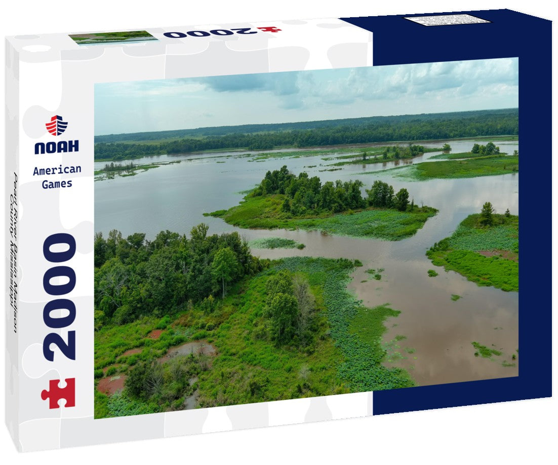 Noah Jigsaw Puzzle Pearl River Basin Madison County Mississippi 2000 pieces
