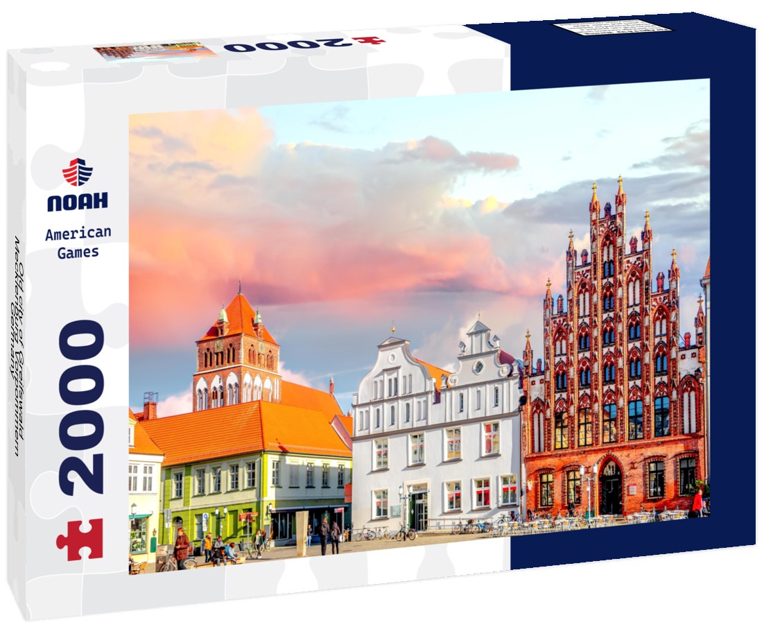 Noah Jigsaw Puzzle Old city of Greifswald, Mecklenburg Vorpommern, Germany 2000 pieces