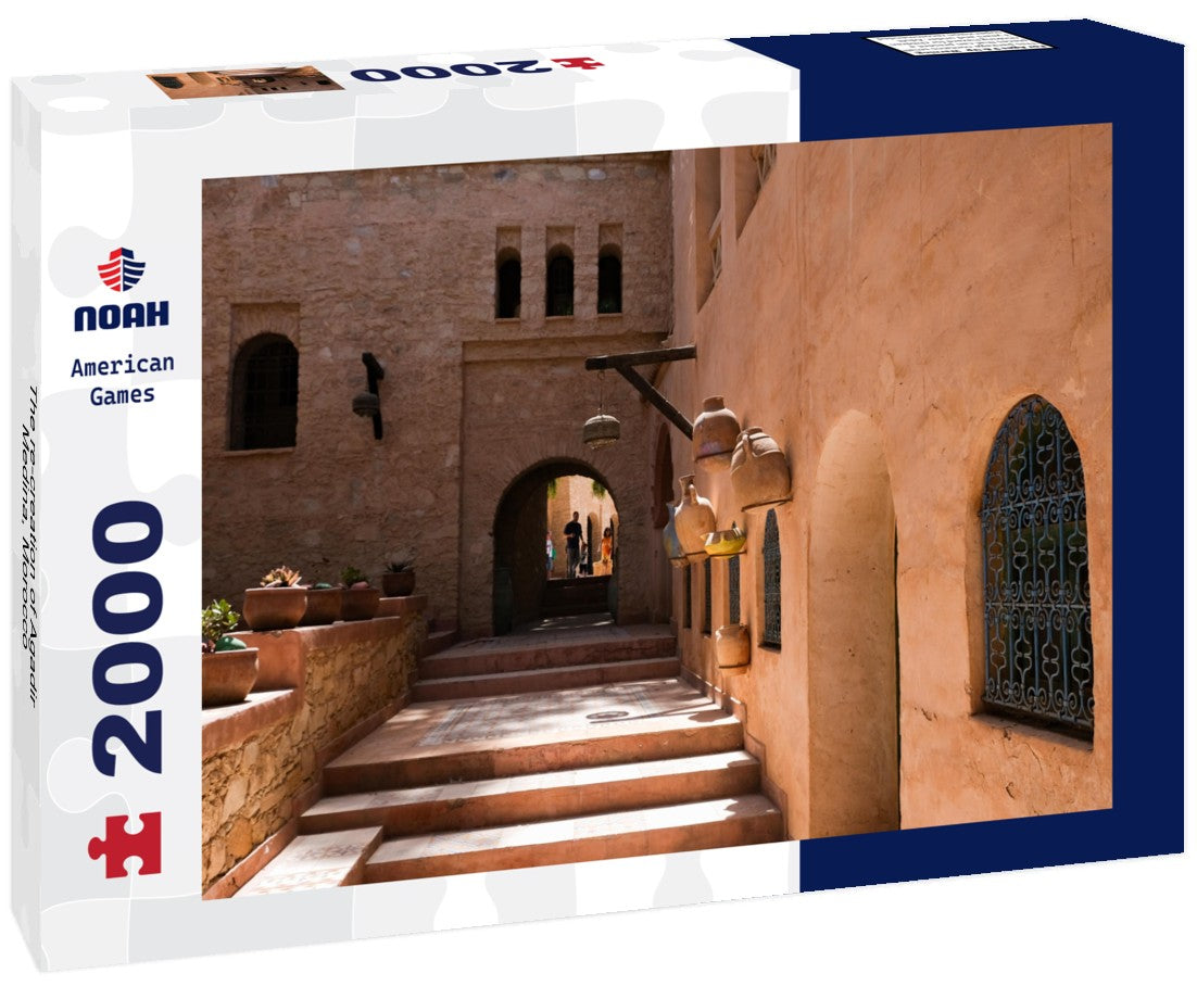 Noah Jigsaw Puzzle The re-creation of Agadir Medina, Morocco 2000 pieces