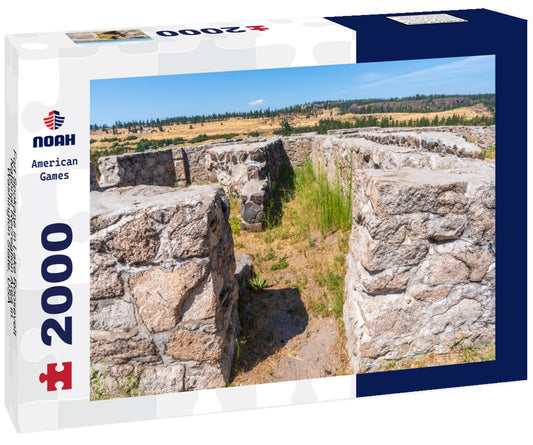Noah Jigsaw Puzzle Fort Spokane in Lake Roosevelt National Recreation Area in Washington State, USA 2000 pieces