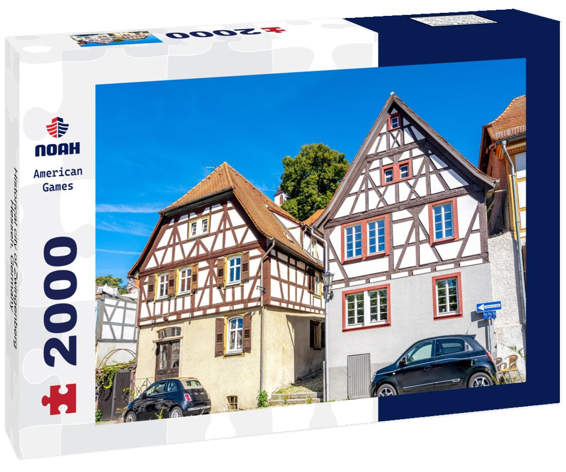 Noah Jigsaw Puzzle Historical city of Zwingenberg, Hessen, Germany 2000 pieces