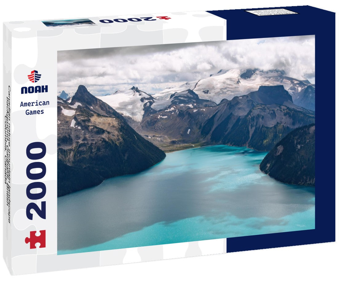 Noah Jigsaw Puzzle Canadian nature mountain landscape background. Garibaldi, British Columbia, Canada 2000 pieces