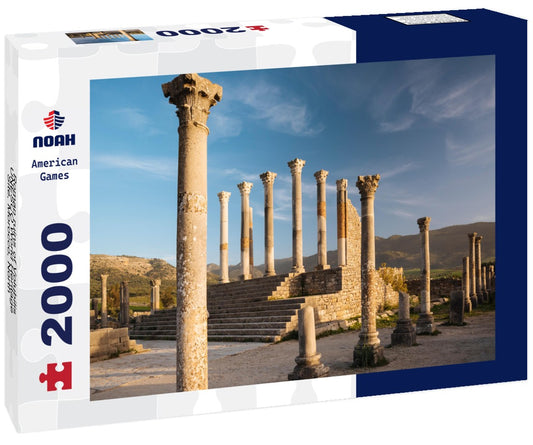 Noah Jigsaw Puzzle Roman ruins of Volubilis, UNESCO World Heritage Site, Morocco, North Africa, Africa 2000 pieces
