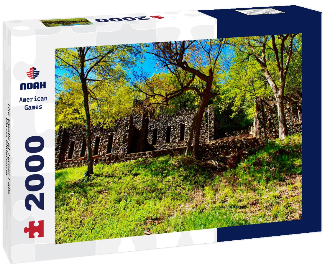 Noah Jigsaw Puzzle The Castle at Turner Falls, Davis Oklahoma 2000 pieces