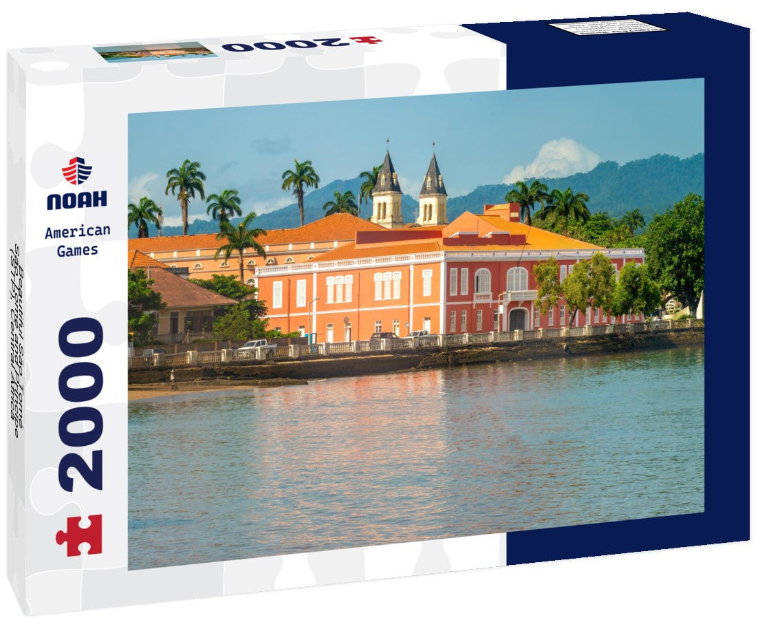 Noah Jigsaw Puzzle Beautiful São Tomé, São Tomé and Príncipe (STP), Central Africa 2000 pieces