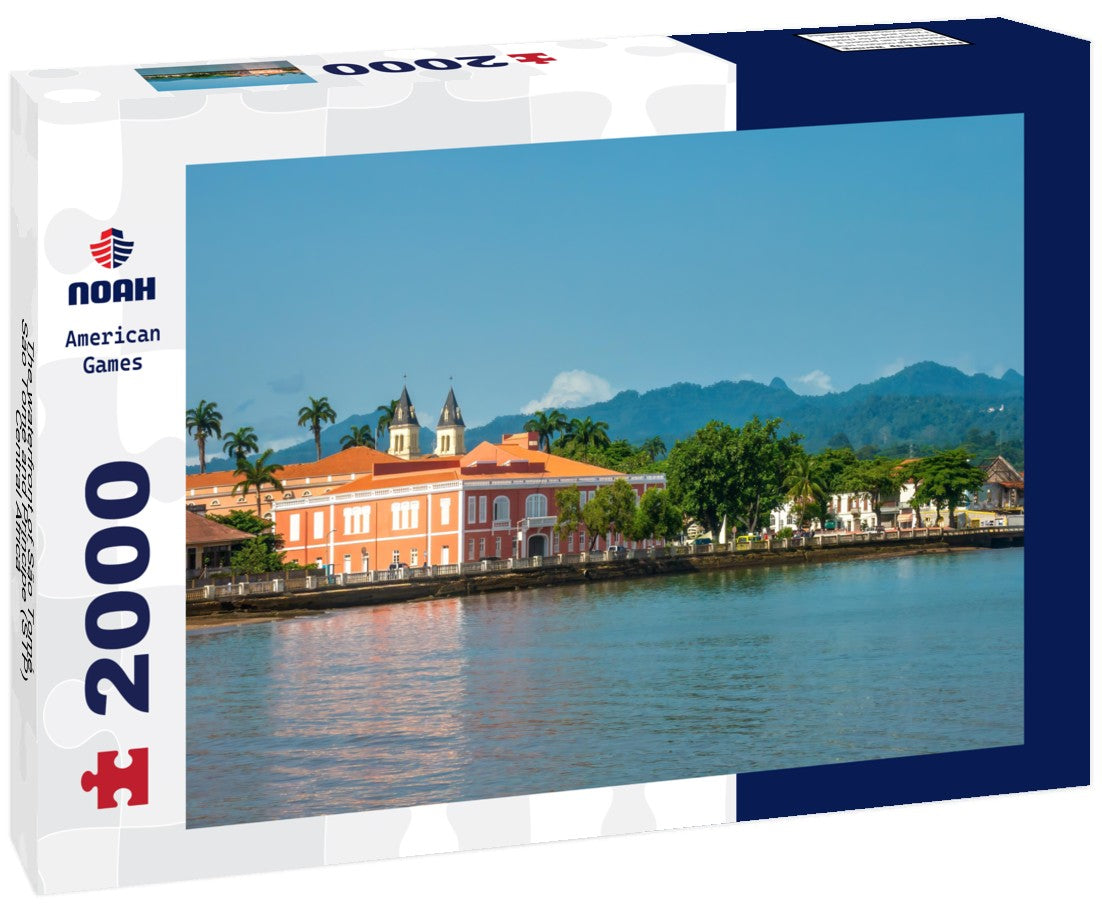 Noah Jigsaw Puzzle The waterfront of São Tomé, São Tomé and Príncipe (STP), Central Africa 2000 pieces