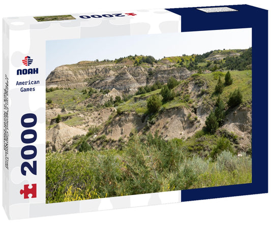 Noah Jigsaw Puzzle Hiking on Painted Canyon Trail in Theodore Roosevelt National Park in North Dakota 2000 pieces