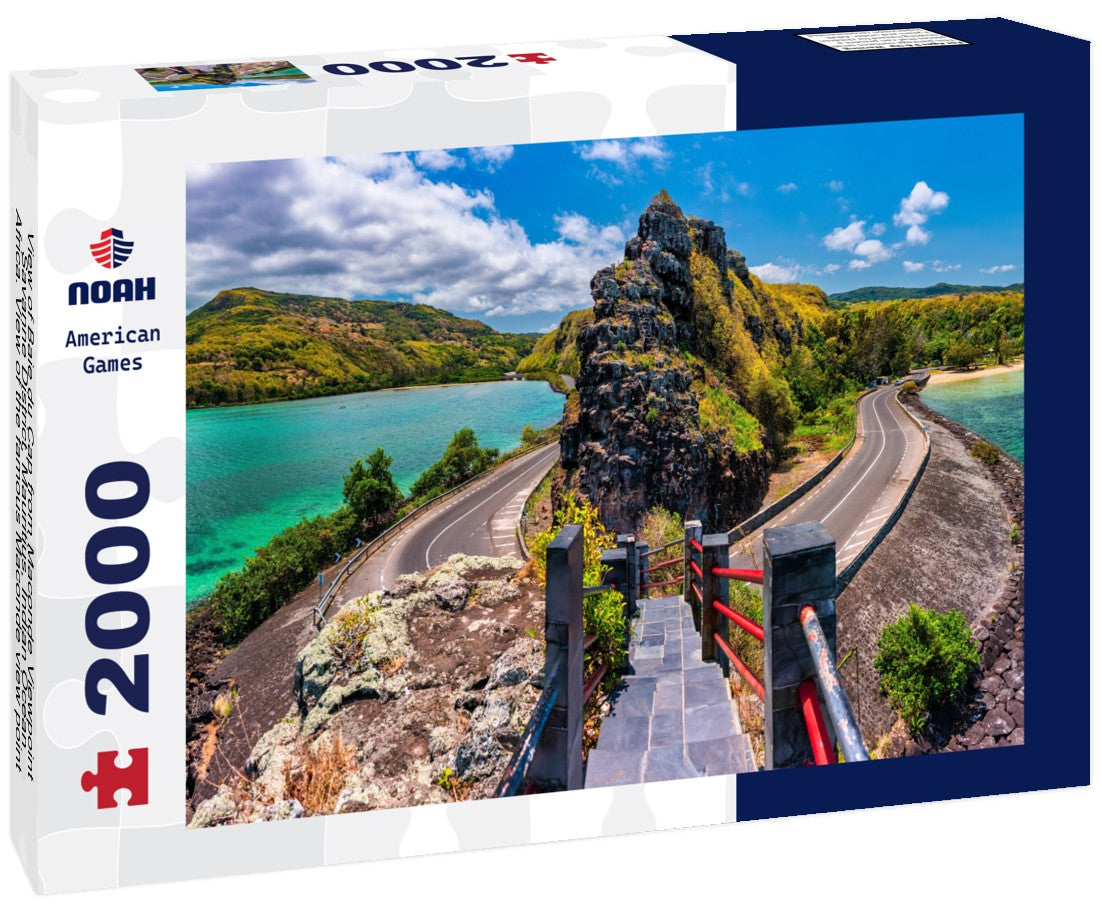 Noah Jigsaw Puzzle View of Baie du Cap from Maconde Viewpoint, Savanne District, Mauritius, Indian Ocean, Africa. View of the famous Maconde view point, sea and the mountains in the background, in Mauritius, Africa 2000 pieces