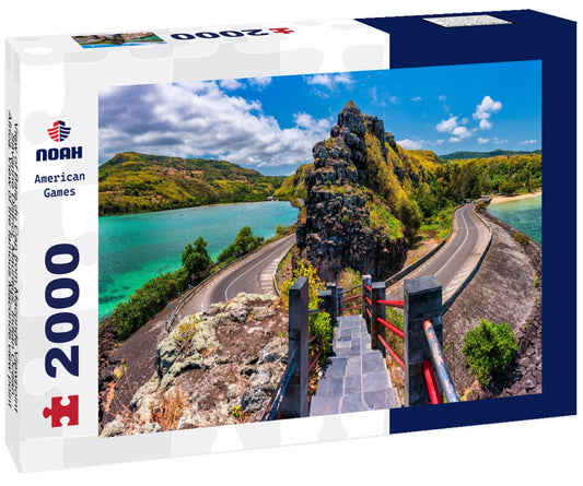Noah Jigsaw Puzzle View of Baie du Cap from Maconde Viewpoint, Savanne District, Mauritius, Indian Ocean, Africa. View of the famous Maconde view point, sea and the mountains in the background, in Mauritius, Africa 2000 pieces