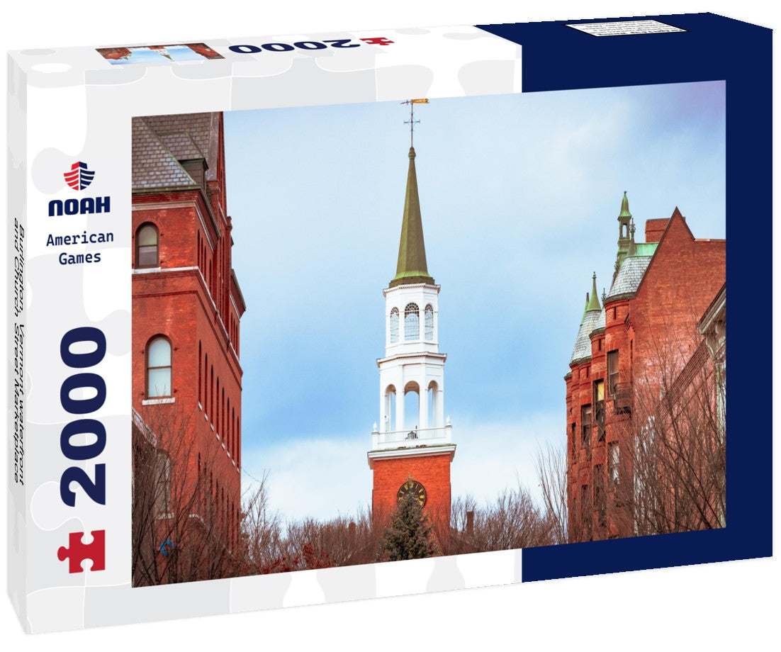 Noah Jigsaw Puzzle Burlington, Vermont waterfront and Church Street Marketplace 2000 pieces