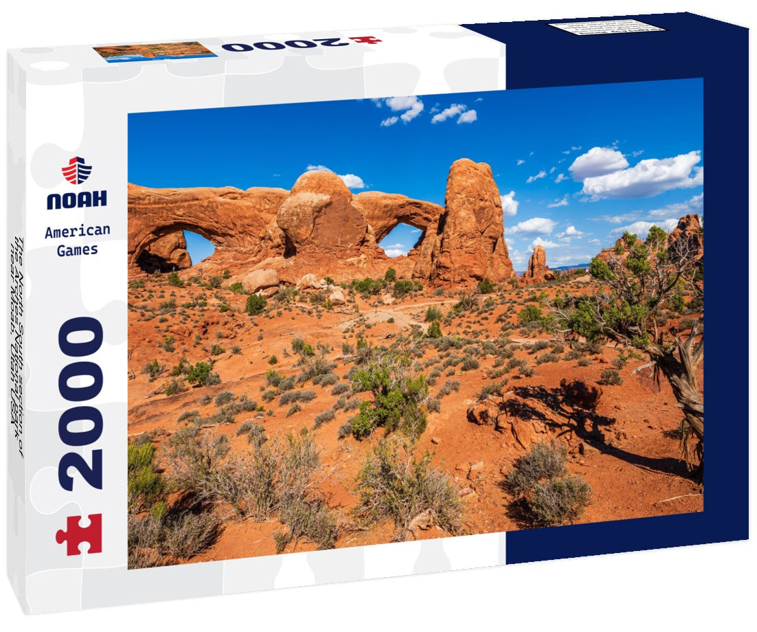 Noah Jigsaw Puzzle The North South section of the Arches National park near Moab, Utah USA 2000 pieces