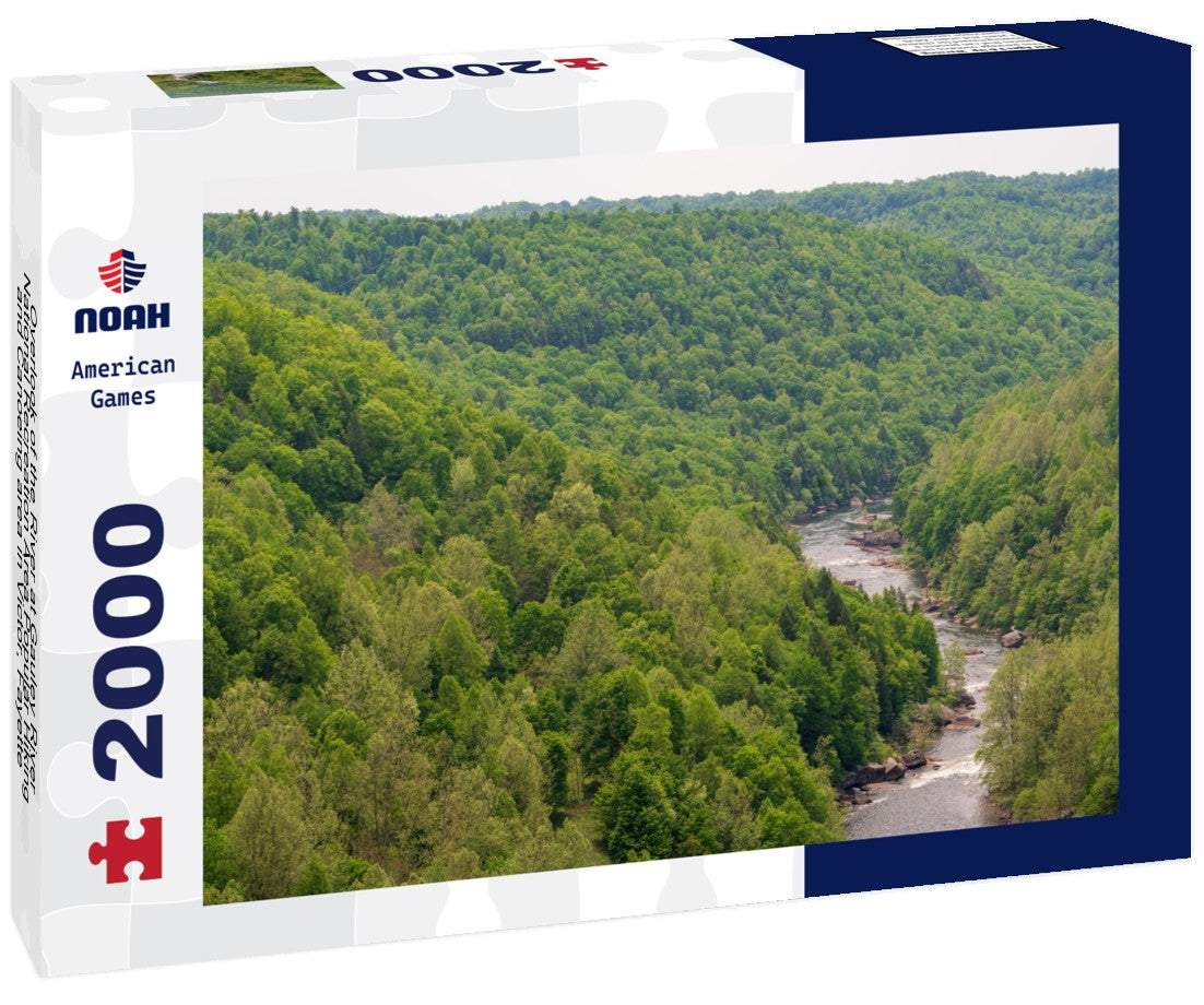 Noah Jigsaw Puzzle Overlook of the River at Gauley River National Recreation Area Popular Hiking and Canoeing area in Victor, Fayette County, West Virginia, USA 2000 pieces