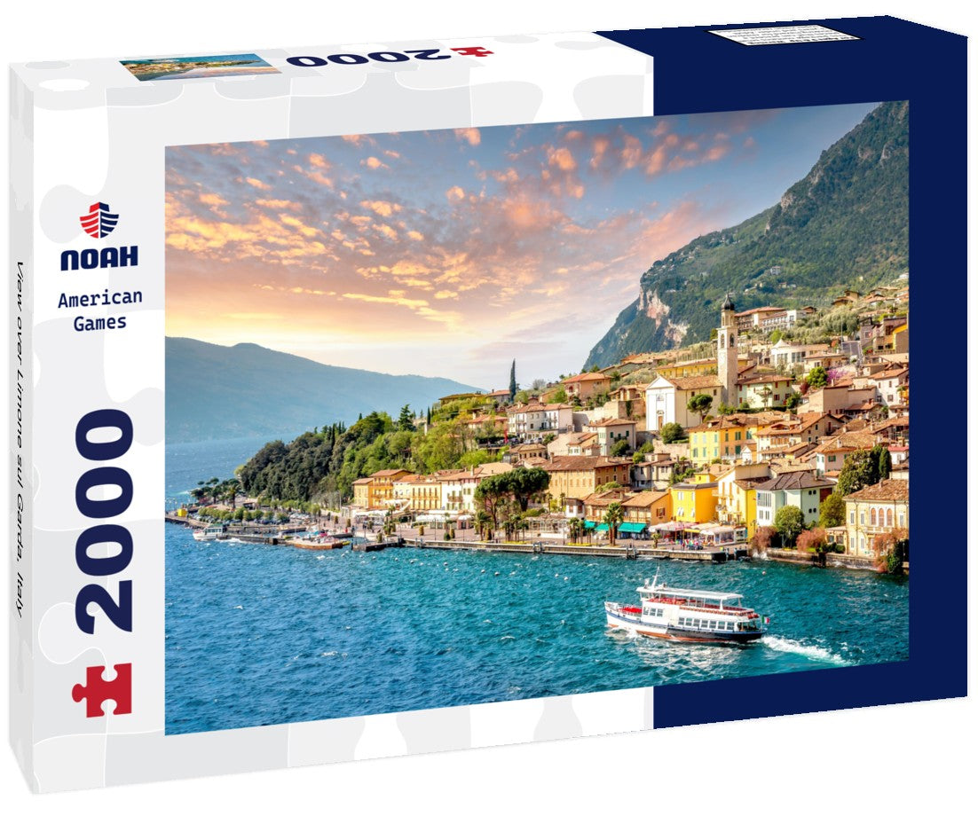 Noah Jigsaw Puzzle View over Limone sul Garda, Italy 2000 pieces