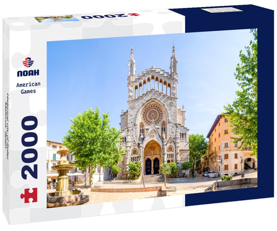 Noah Jigsaw Puzzle Historical city of Soller, Mallorca, Spain 2000 pieces