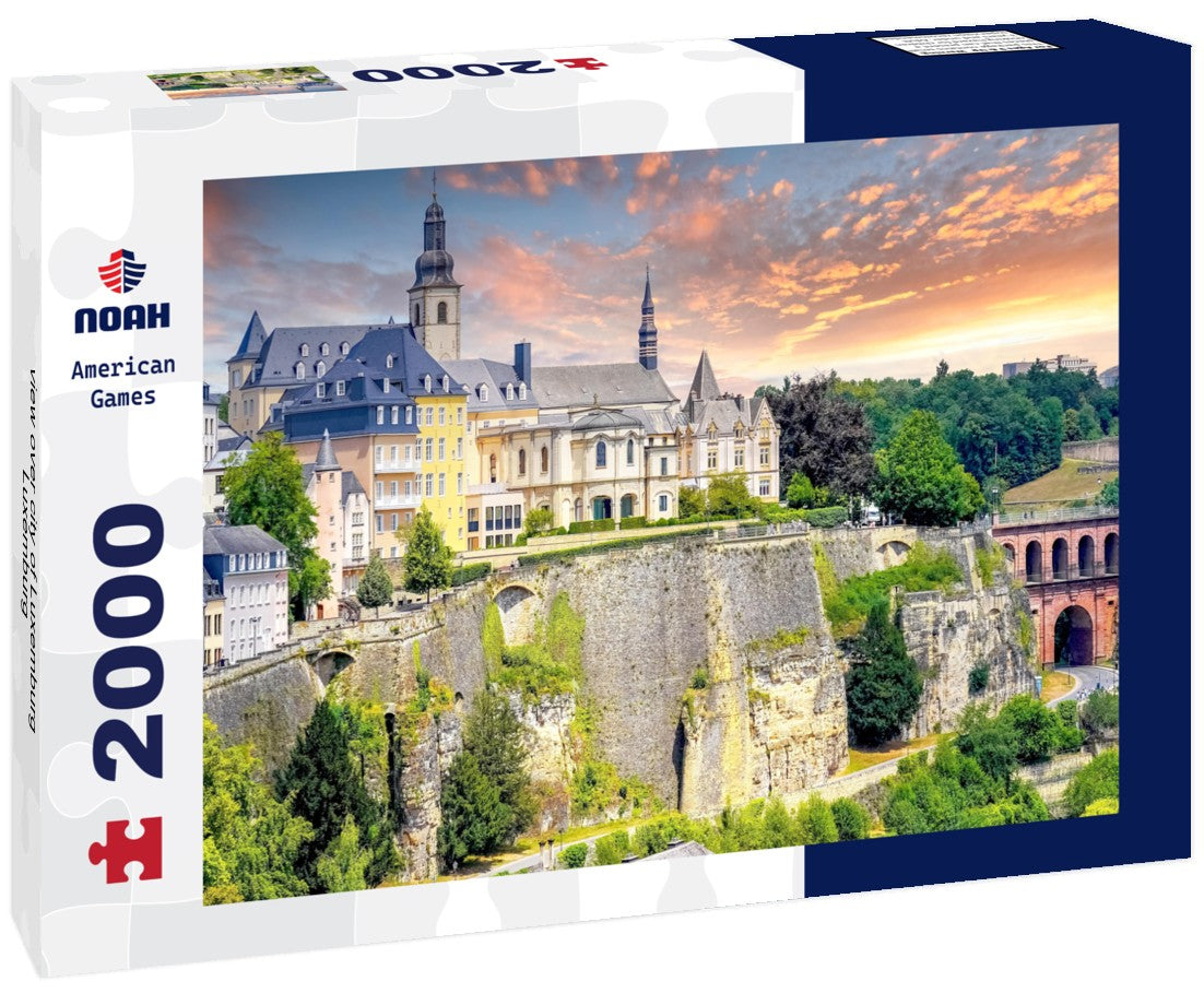 Noah Jigsaw Puzzle view over city of Luxemburg, Luxemburg 2000 pieces