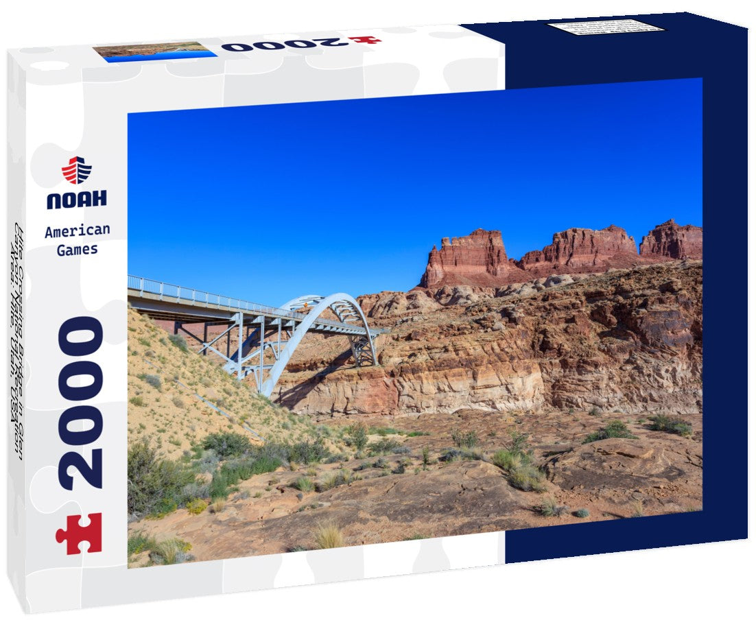 Noah Jigsaw Puzzle Hite Crossing Bridge in Glen Canyon National Recreation Area: Hite, Utah, USA 2000 pieces