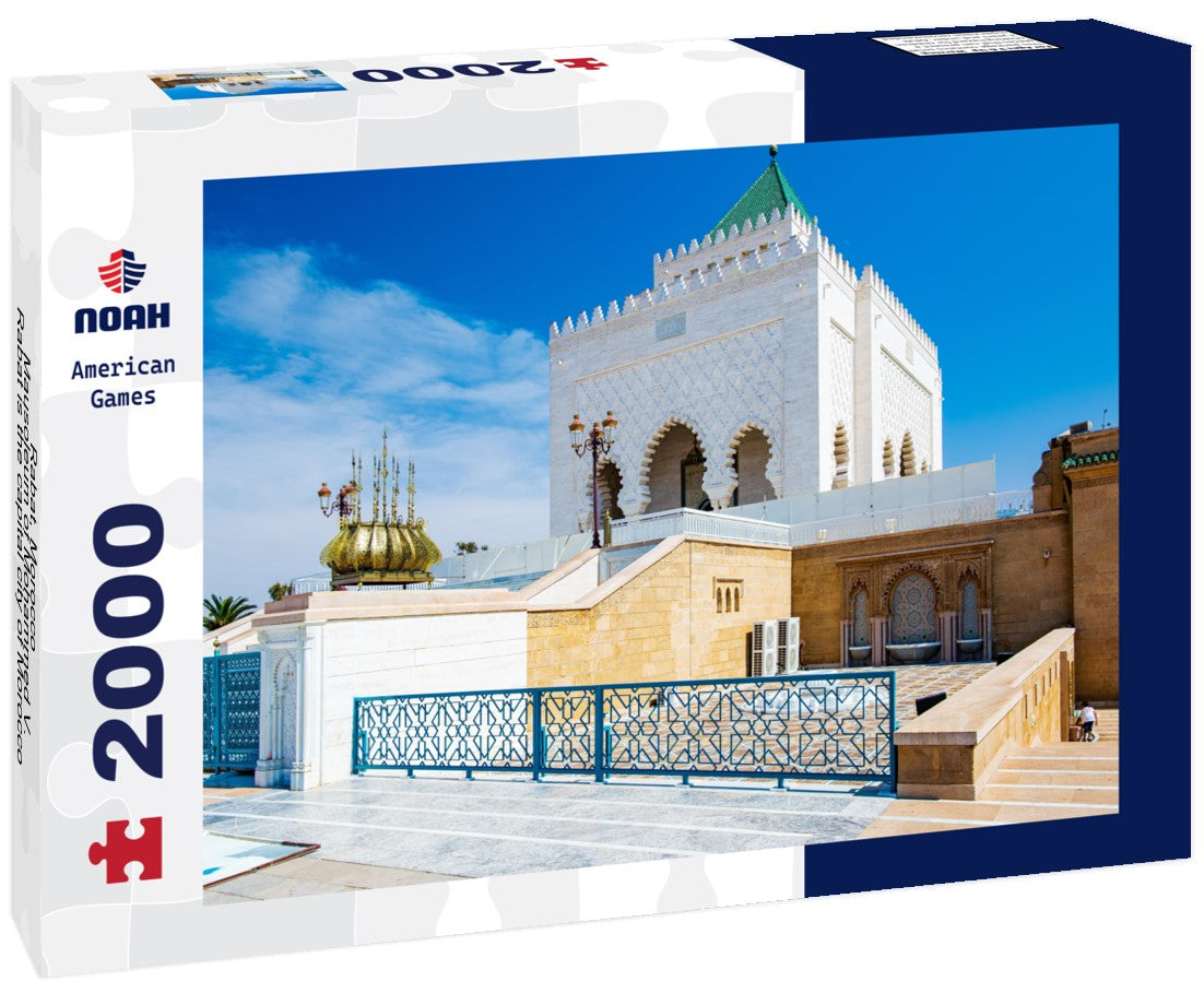 Noah Jigsaw Puzzle Rabat, Morocco - Mausoleum of Mohammed V. Rabat is the capital city of Morocco, an administrative city but very popular 2000 pieces