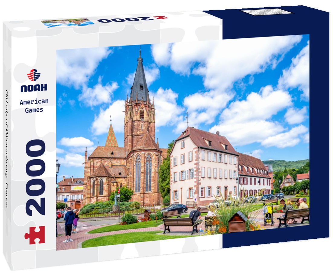Noah Jigsaw Puzzle Old city of Wissembourg, France 2000 pieces
