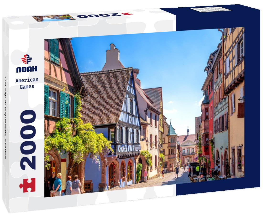 Noah Jigsaw Puzzle Old city of Riquewihr, France 2000 pieces