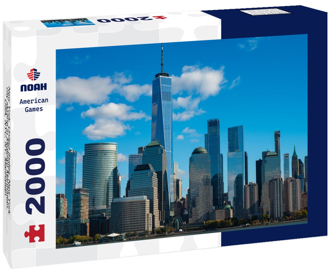 Noah Jigsaw Puzzle New York, United States. New York city skyline in Midtown Manhattan. USA, NYC, NY, Manhattan 2000 pieces