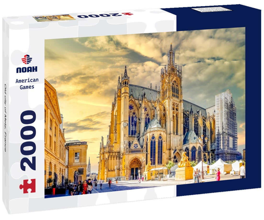 Noah Jigsaw Puzzle Old city of Metz, France 2000 pieces