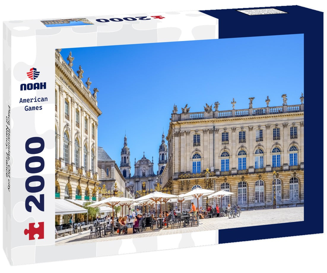 Noah Jigsaw Puzzle Place Stanislas, Old city of Nancy, France 2000 pieces