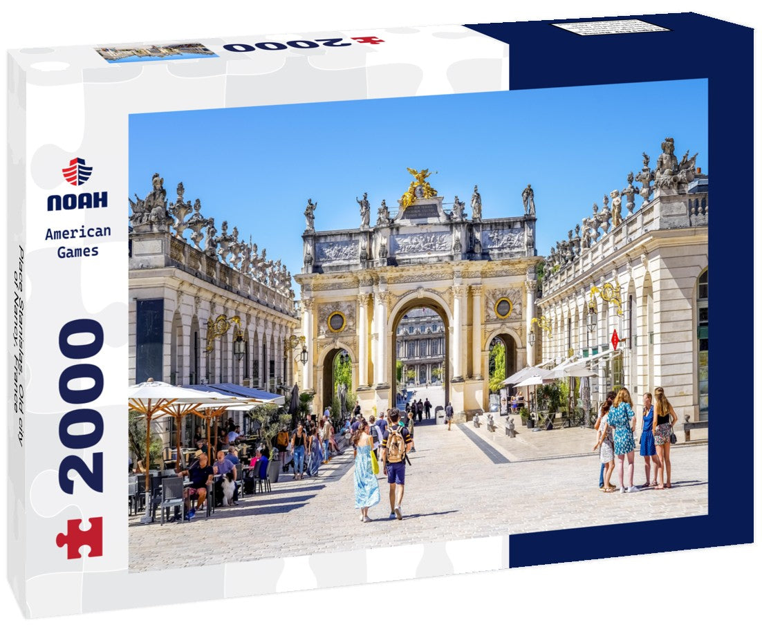 Noah Jigsaw Puzzle Place Stanislas, Old city of Nancy, France 2000 pieces