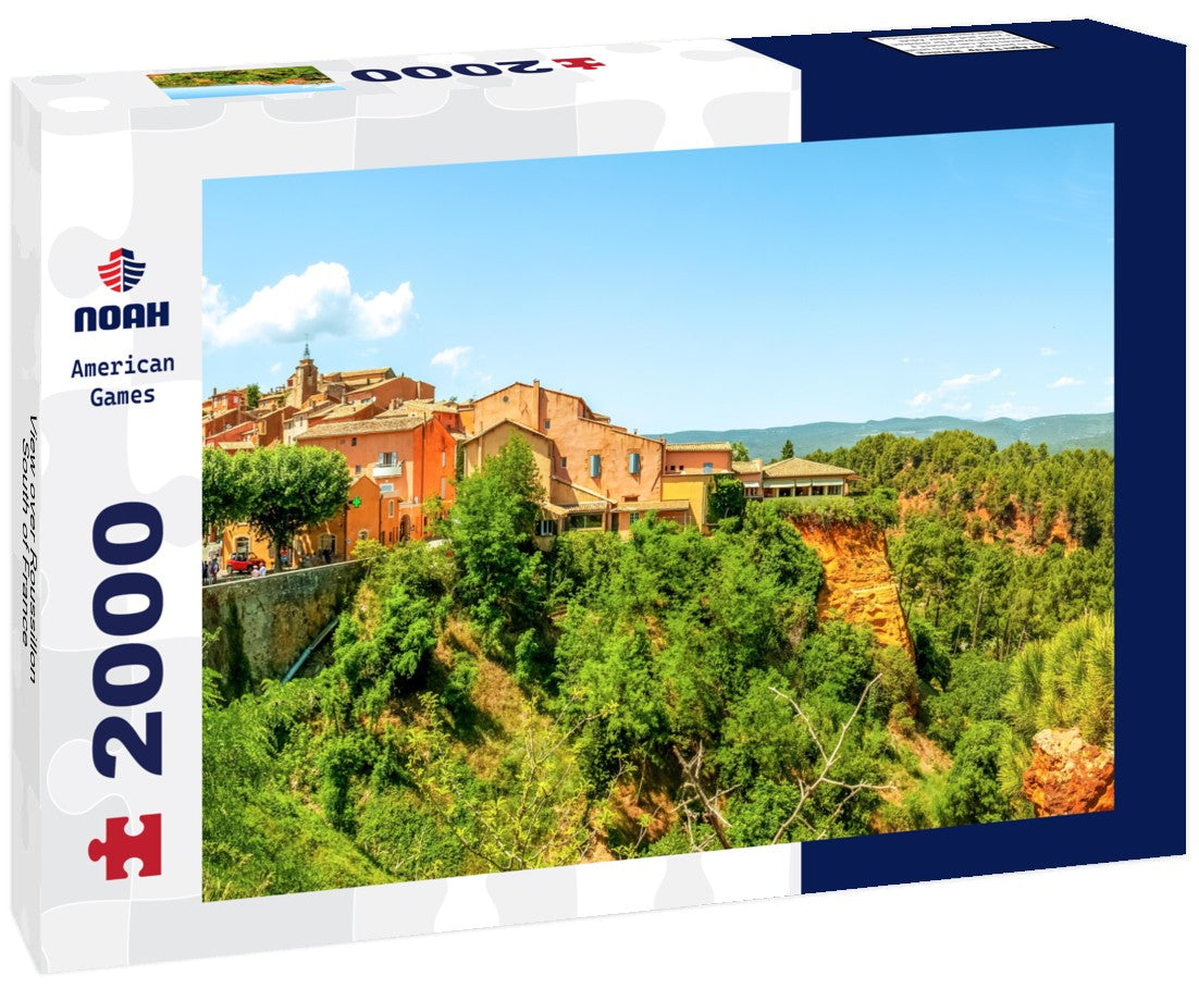 Noah Jigsaw Puzzle View over Roussillon, South of France 2000 pieces
