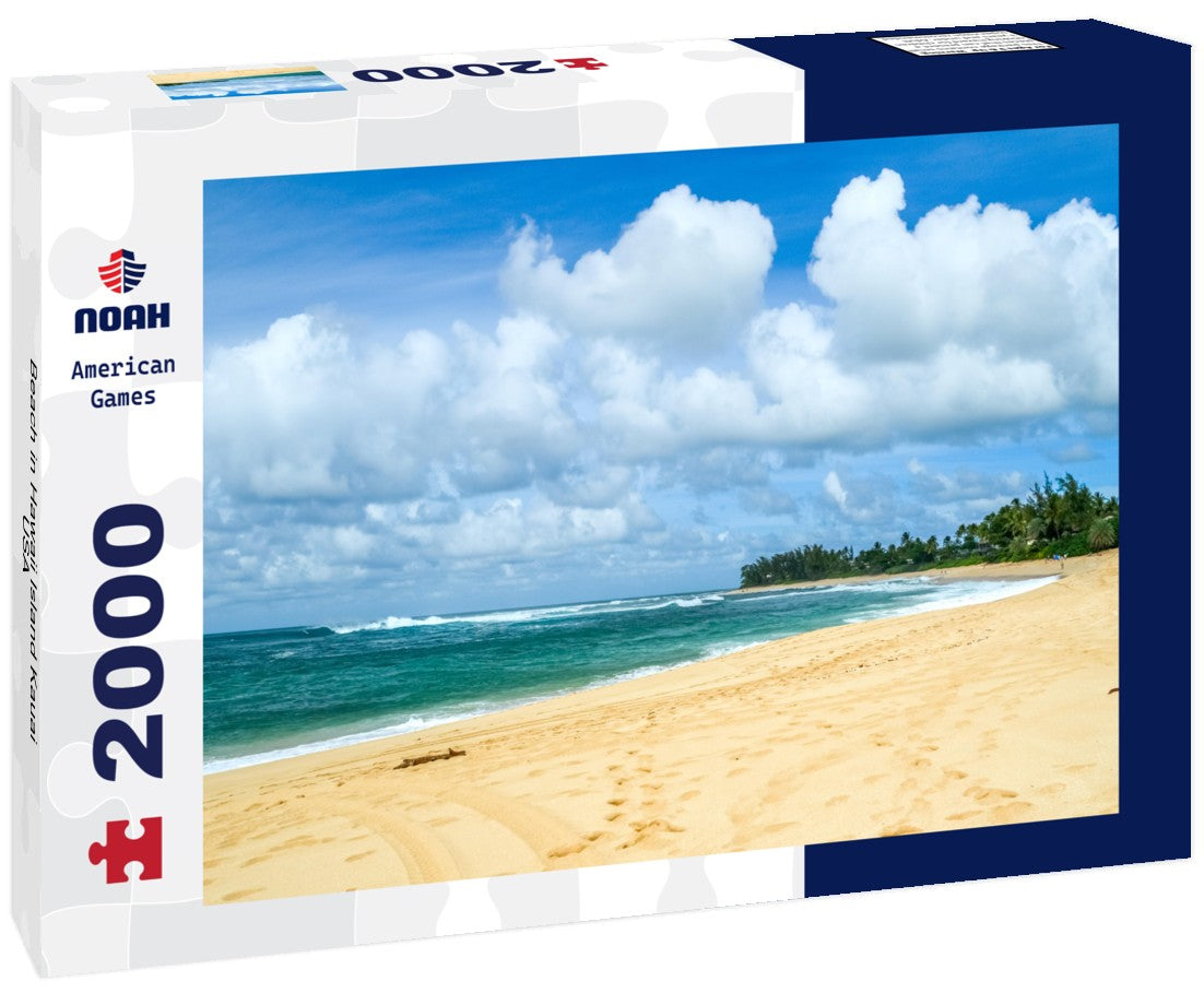 Noah Jigsaw Puzzle Beach in Hawaii Island Kauai, USA 2000 pieces