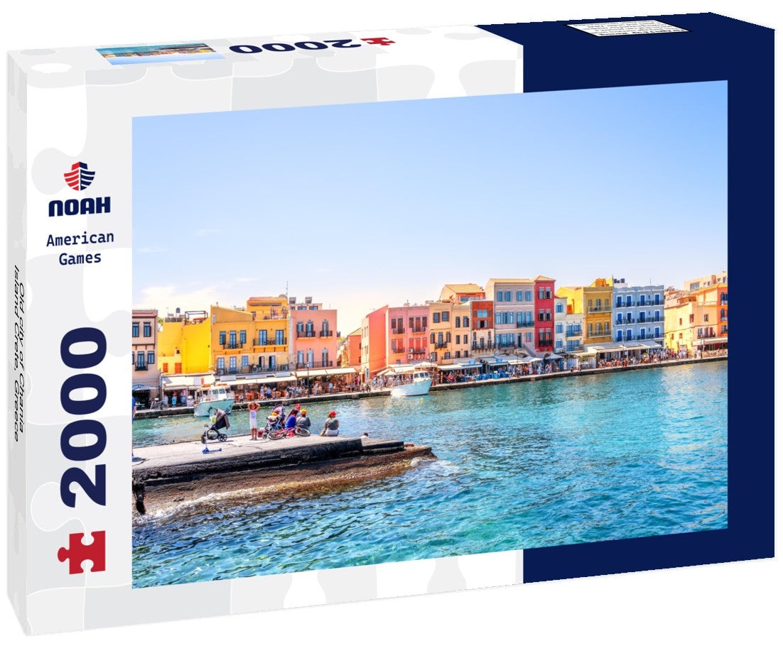 Noah Jigsaw Puzzle Old city of Chania, Island Crete, Greece 2000 pieces