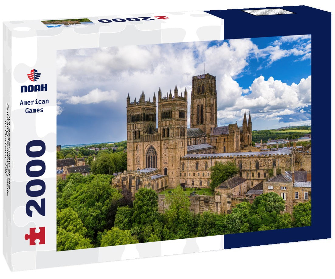 Noah Jigsaw Puzzle An aerial view of the Durham Cathedral, castle in Durham, UK 2000 pieces