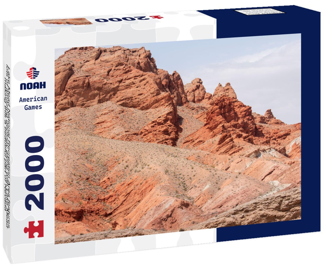 Noah Jigsaw Puzzle Lake Mead National Recreation Area features lots of amazing geology along with Lake Mead, making this a beautiful part of Nevada 2000 pieces