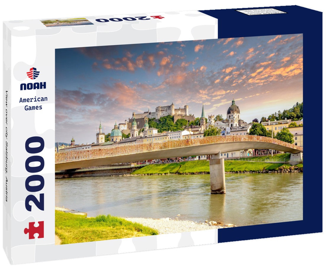 Noah Jigsaw Puzzle View over city Salzburg, Austria 2000 pieces