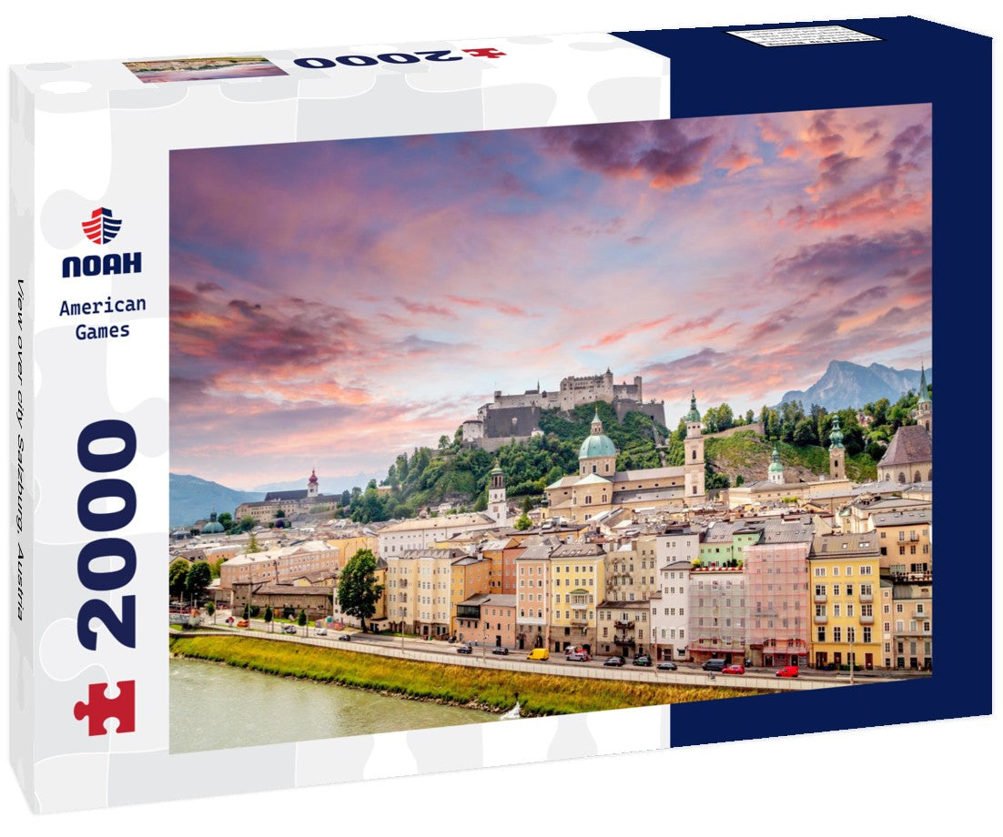 Noah Jigsaw Puzzle View over city Salzburg, Austria 2000 pieces